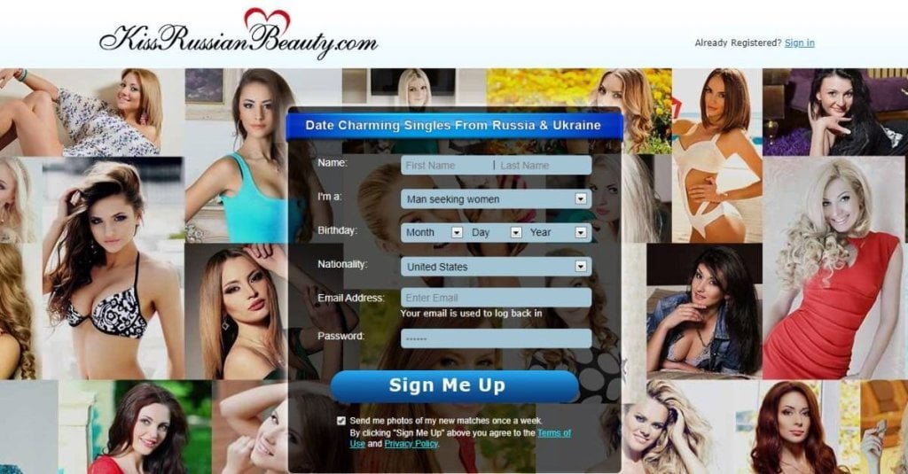 KissRussianBeauty Dating Site Review